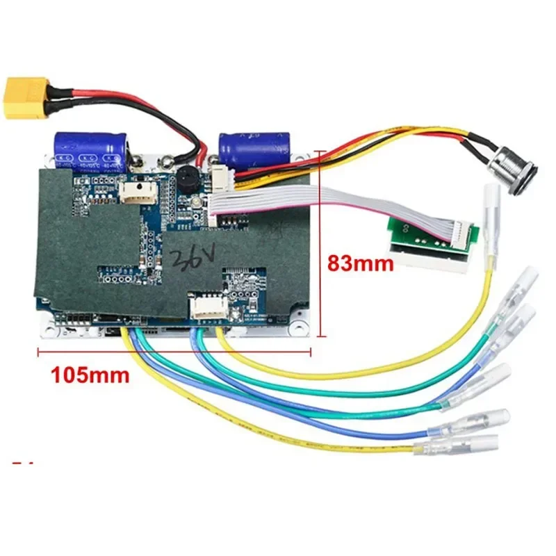 Scooter Controller 24V/29.4V/36V Hub/Belt Dual Drive Motor Control Board Electric Skateboard Control Module ESC Replace Parts