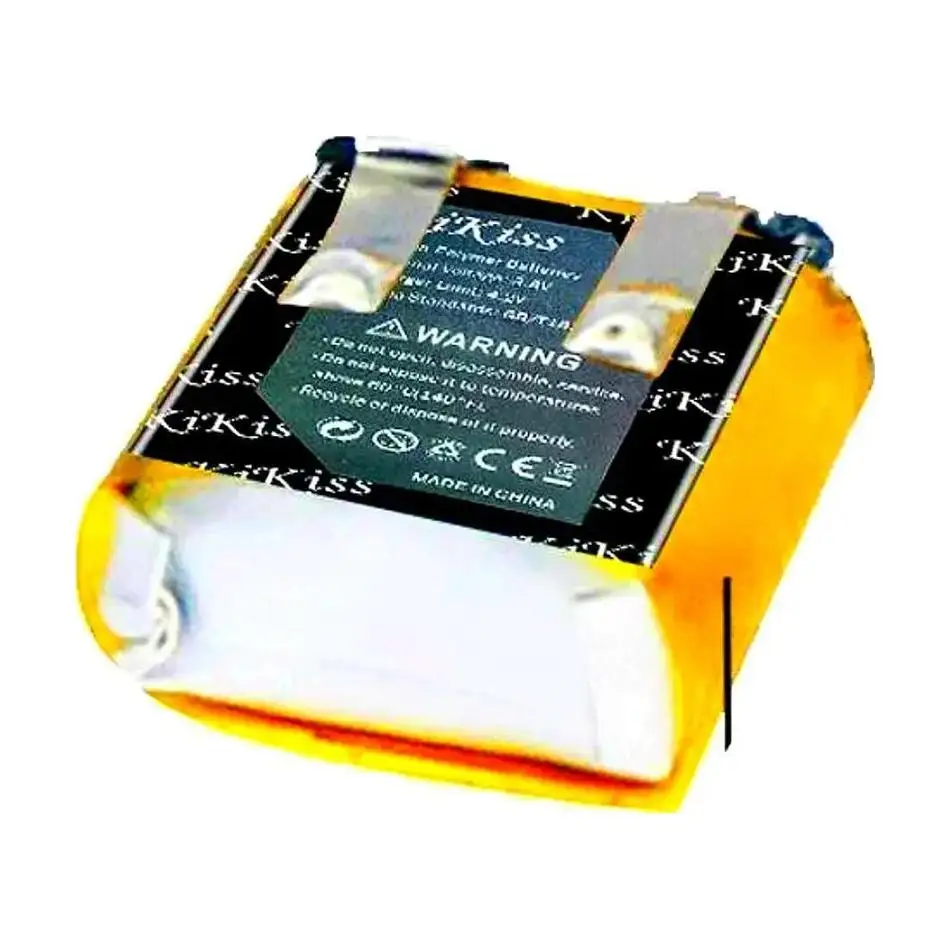 بطارية Kikiss لسماعة رأس بلوتوث TWS I7 I9S I10 I12 MP3 MP4 GPS Toy، 401010,90Mah #3
