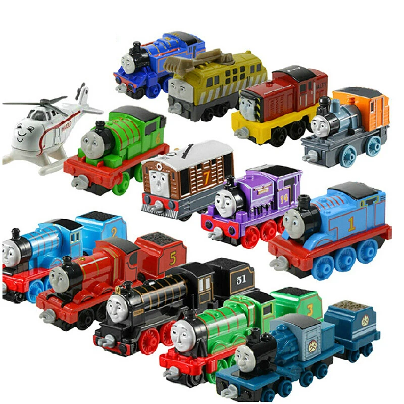 Original Thomas and Friends Trackmaster Train Adventures Engine Push Along Railway Train Educational Boys Toys for Children Gift