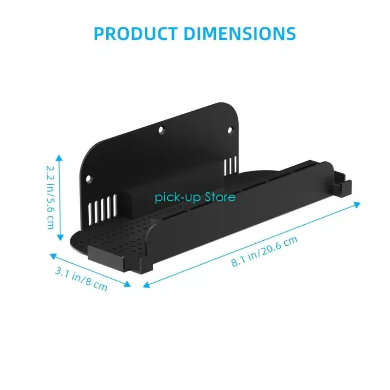 Q5WA Regulowany żelazny system gier stojak na ścianę stojak na rozpraszanie ciepła uniwersalna kompatybilność łatwa instalacja
