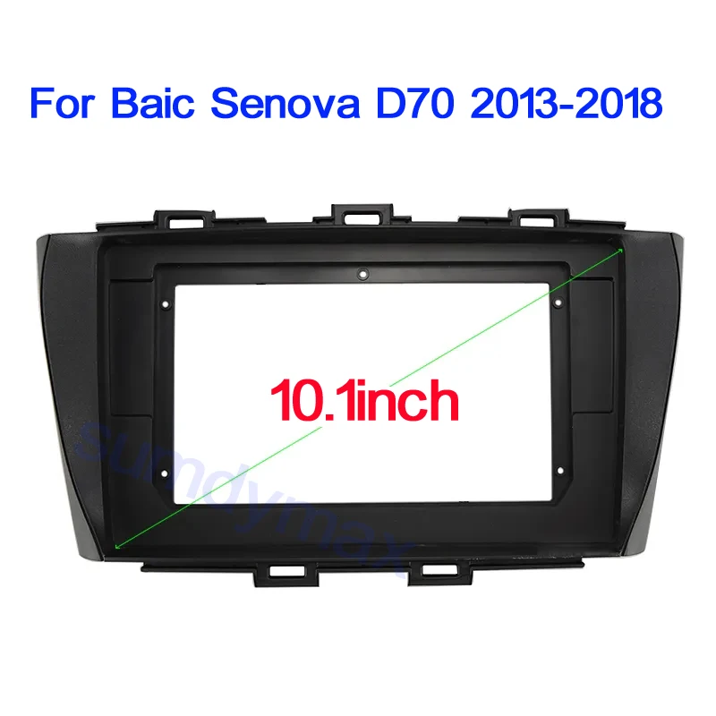 

10.1 Inch Car Radio Fascias For Baic Senova D70 2013-2018 Stereo Dashboard Panel Frame 2 Din DVD GPS Mp5 Android Player Trim Kit