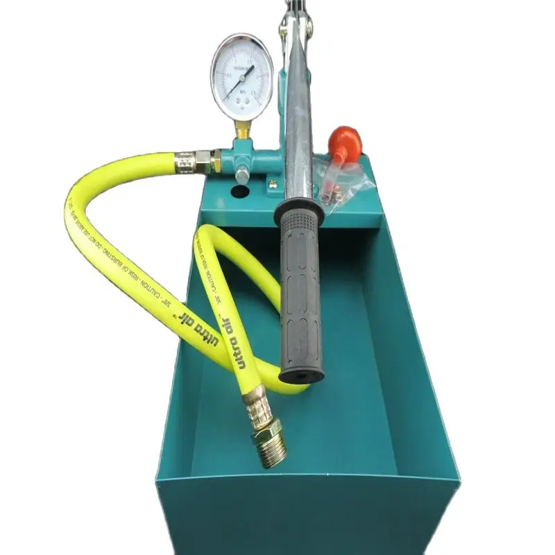 A New manual pressure test pump 25kg hand pressure testing pump 2.5bar, Manual Water Pipe Pressure Test Pump