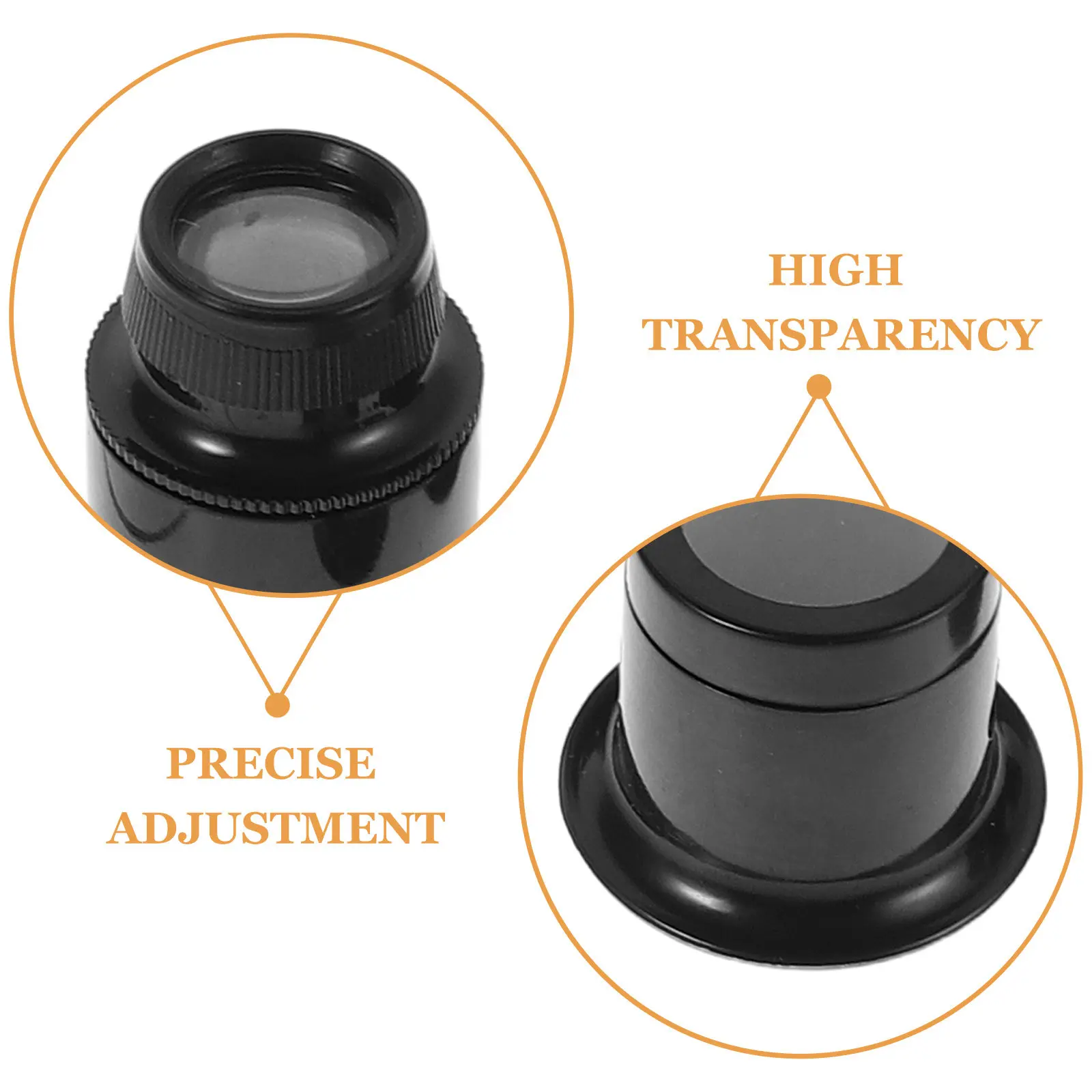 

Набор луп для ремонта часов 3X 5X 10X 15X 20X, ювелирная лупа-прищепка, увеличительные очки для профессиональных часовщиков