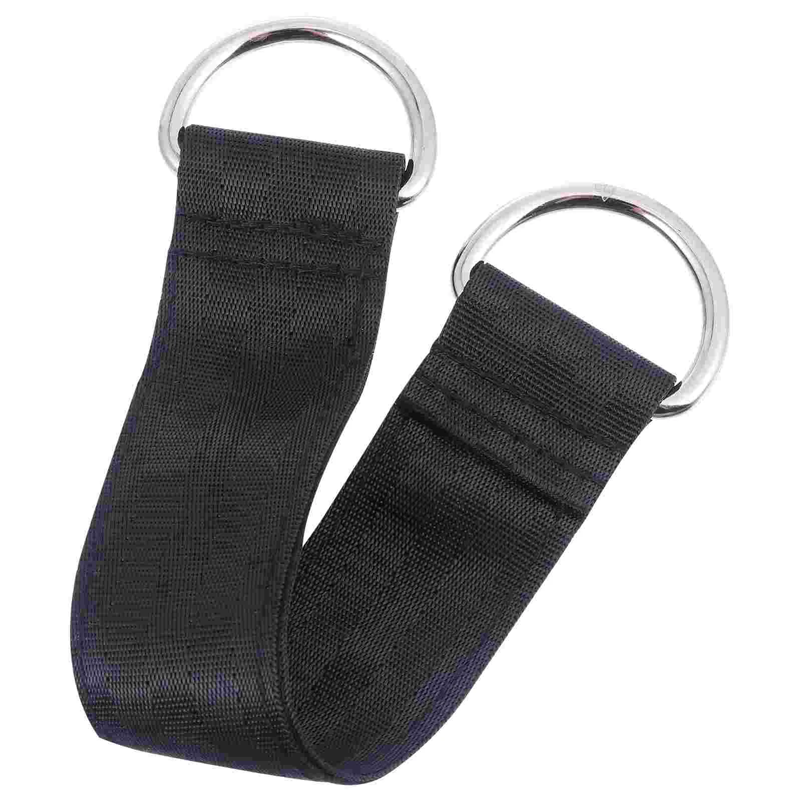 Accessoires d'équipement de Fitness, ceinture de taille, ceintures suspendues d'exercice, anneau de gymnastique, bande de traction pivotante en Nylon et acier inoxydable