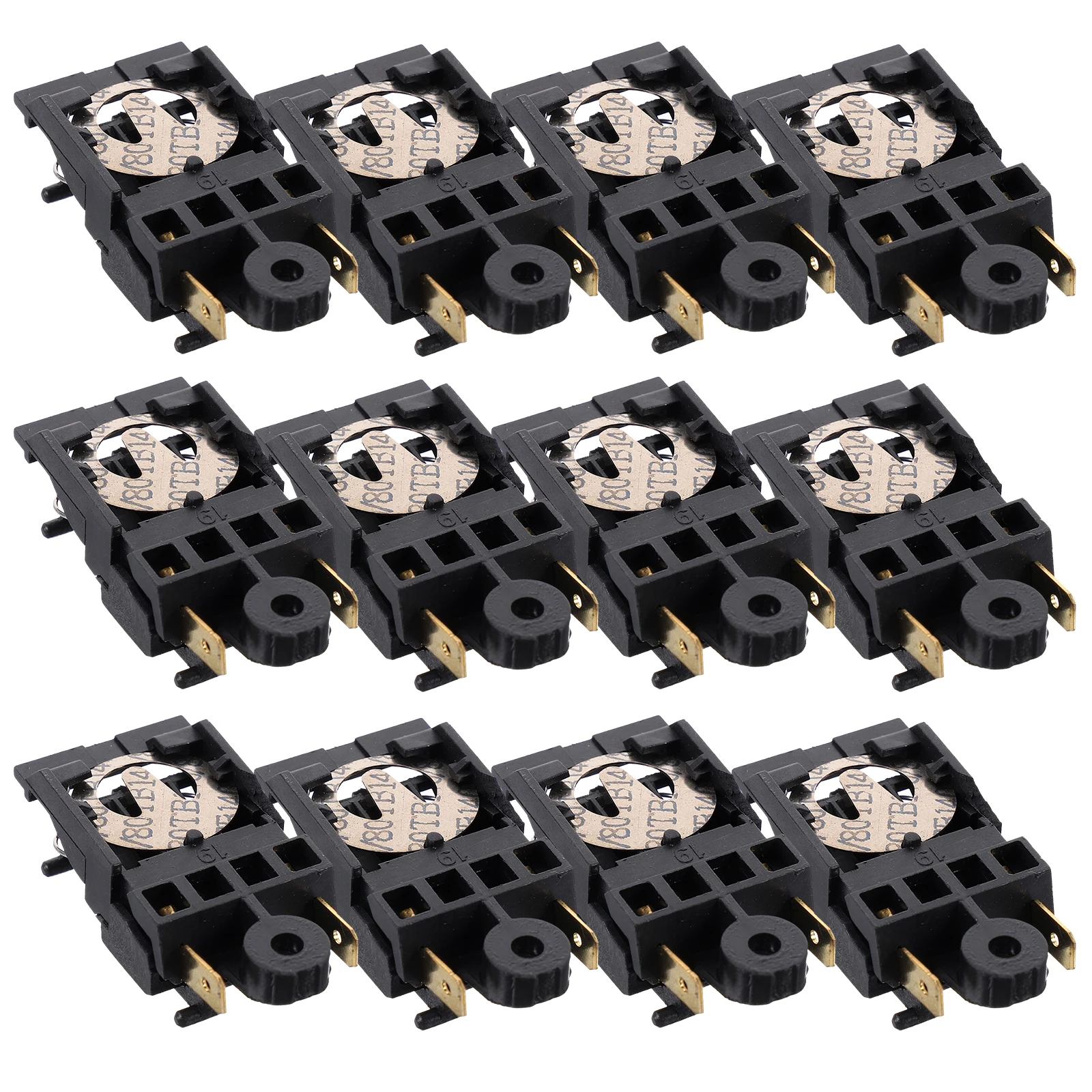

12pcs Thermal Control Switch 250V 13A Electric Kettle Coffee Machine Oven Thermostat Temperature Heating Device Limit Control