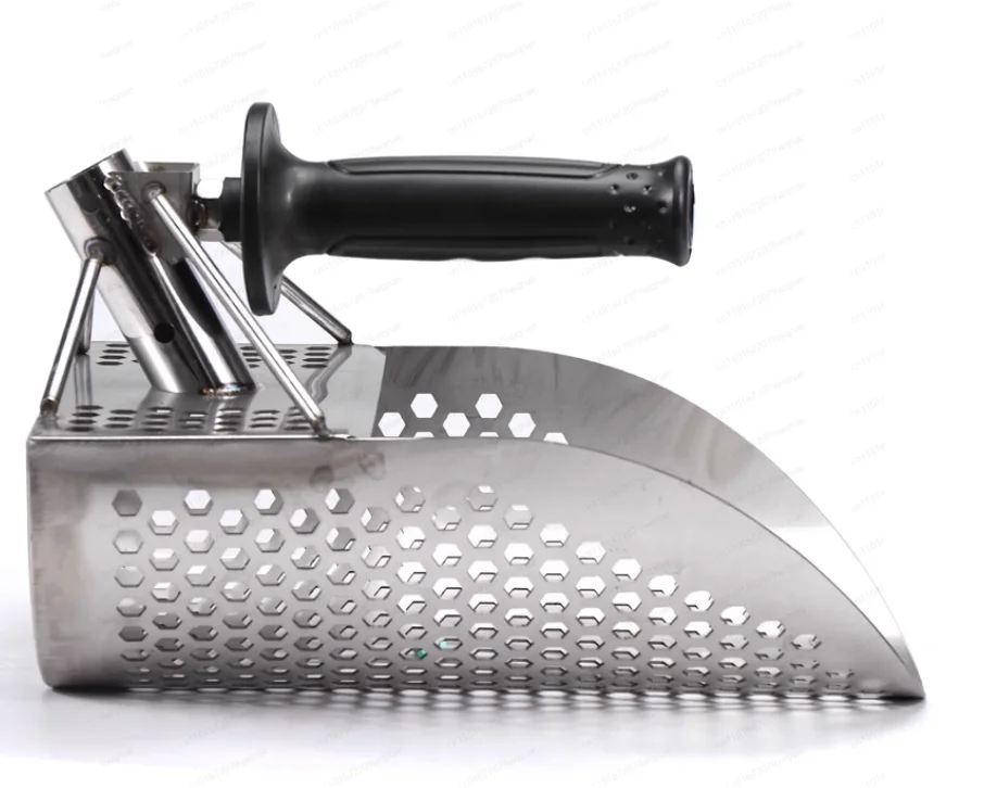 

Sea rake beach garbage cleaning foldable children's playground sand sieve beach treasure hunt stainless steel leak