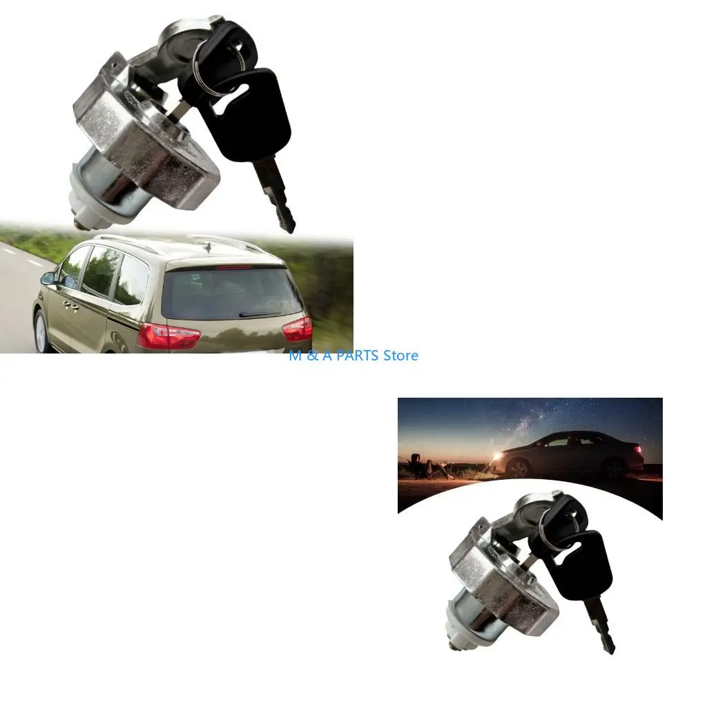 U1JF Practical Metal Gasolines Cap Suitable for Cars Ensures Leakproof