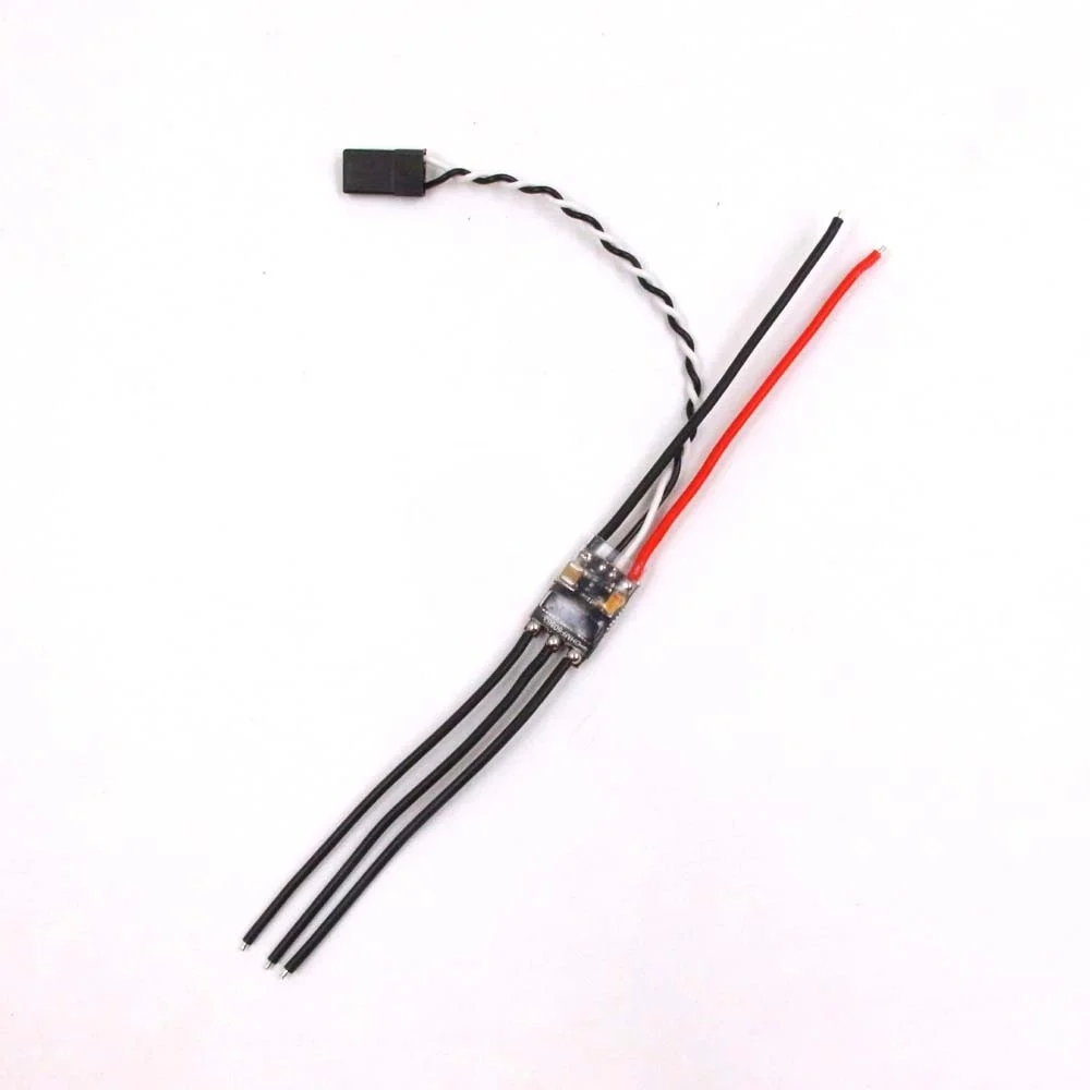 

Brushless ESC 7A 1-2S High Speed Electronic Speed Controller Strong Compatibility for Fixed-wing Multirotor Racing Drone