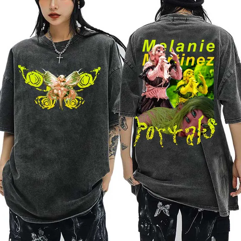 

Melanie Martinez Portals T-Shirt Oversized Hip Hop Best Accessory for Music Fans Pure Cotton