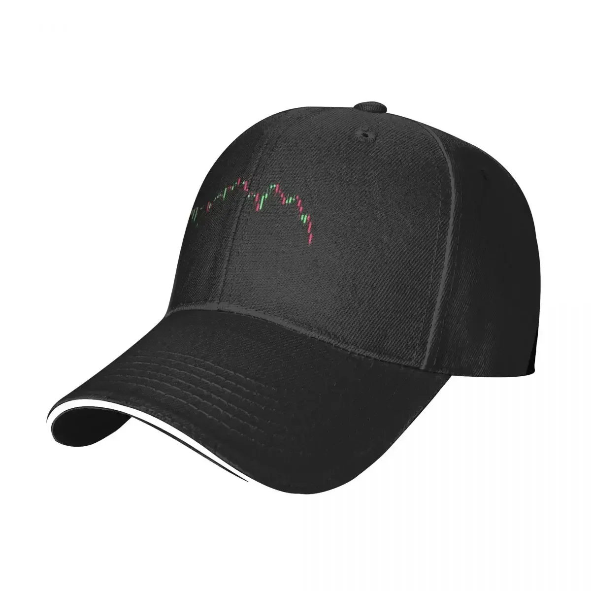 Nasdaq stock market candle stick chart Baseball Cap fun hats summer hat Women's Hats Men's