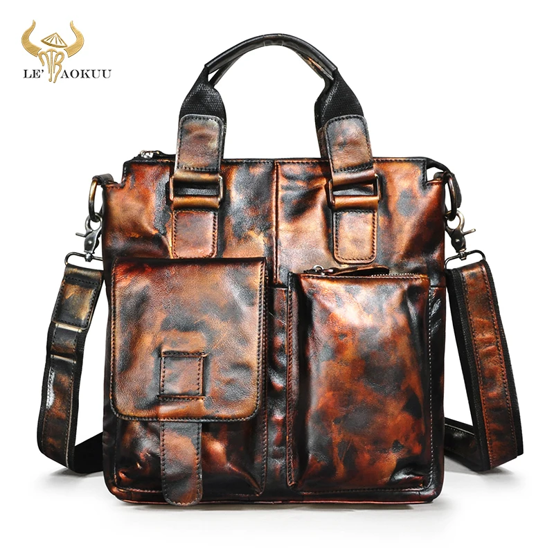 

Высококачественный кожаный деловой портфель для путешествий Maletas, кейс для ноутбука 12 дюймов, атташе, портфель, сумка-мессенджер Maletin для мужчин b259