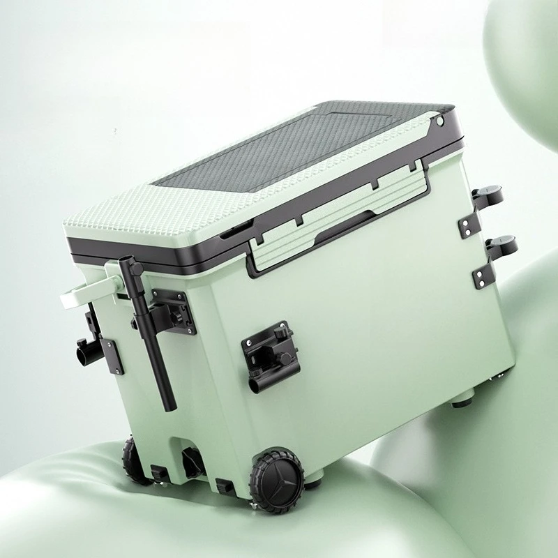

Fishing box full set of 26 liters small fishing box, light and multi-functional, Taiwan fishing box bucket