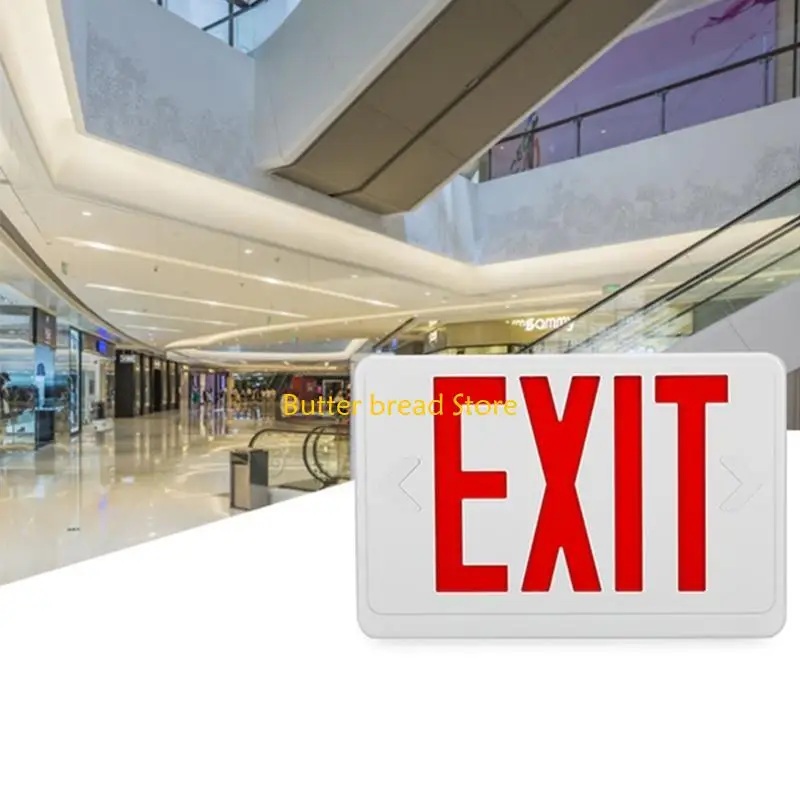 

W89C Exit Light Red Exit Знак Светодиодные индикатор огня.
