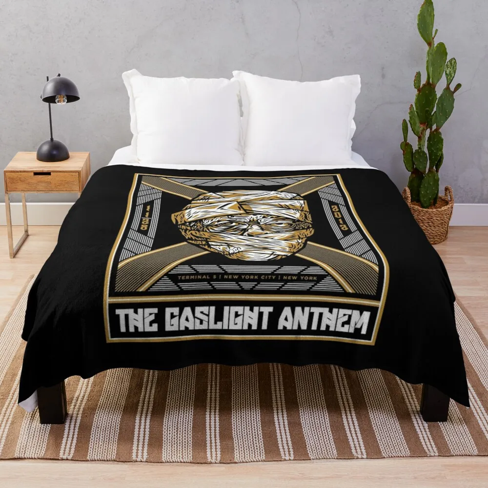 The Gaslight Anthem - Terminal 5 New York music poster. Original art for the awesome alternative rock / punk rock  Throw Blanket