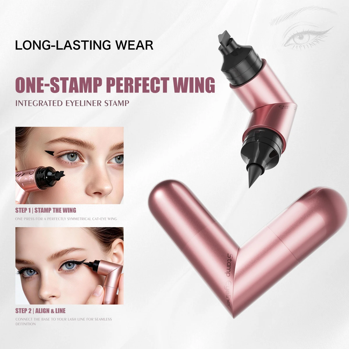 Eyeliner 2 in 1 a doppia punta - Beauty Mark Makeup recensione e prezzo