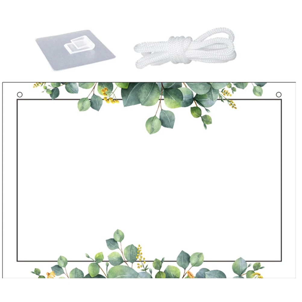 

1 Set Transparent Acrylic Message Memo Writing For Office Home Use Erasable Note With Lanyard Desktop Writing Board