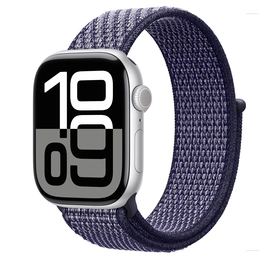Neues Nylon-Schlaufenarmband für Apple Watch Band 12 11 42mm 46mm 44mm 40mm 41mm 45mm 49mm Armband Correa iWatch 10 9 8 7 6 SE3 Ultra 4