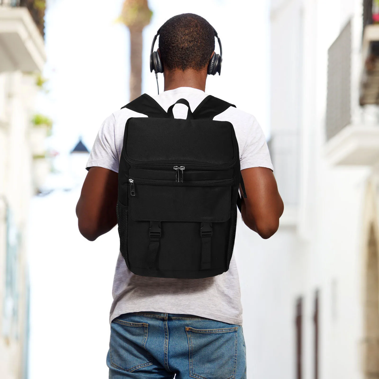 

Cooler Backpack Insulated Waterproof Large Capacity Dual Shoulder Strap Thermal Bag for Outdoor Picnic Camping Beach Travel