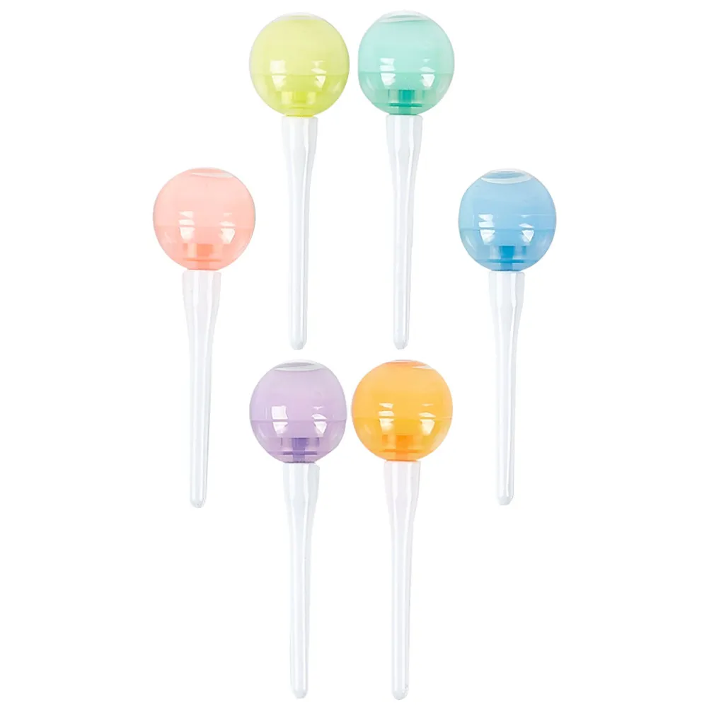 6Pcs Mini Highlighter Pens Plastic Water-Based Pigment Fluorescent Markers for School Office Home Reading Notes Emphasis Cartoon