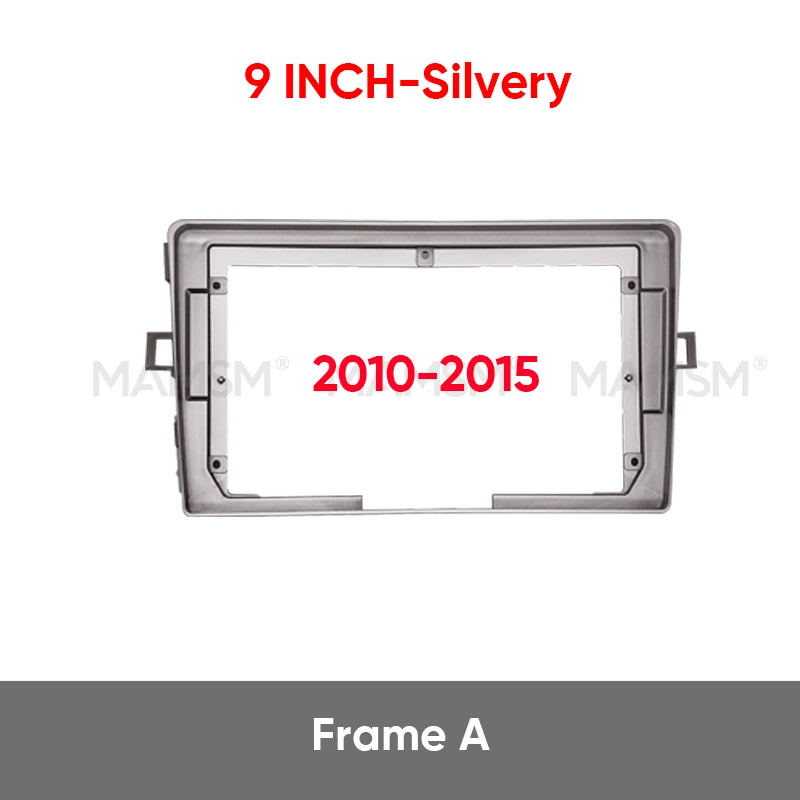 MAMSM 9 inch For Toyota Verso Corolla 2004-2009 Car Frame Fascia Adapter Android Radio Dash Fitting Panel Wiring Harness Kit