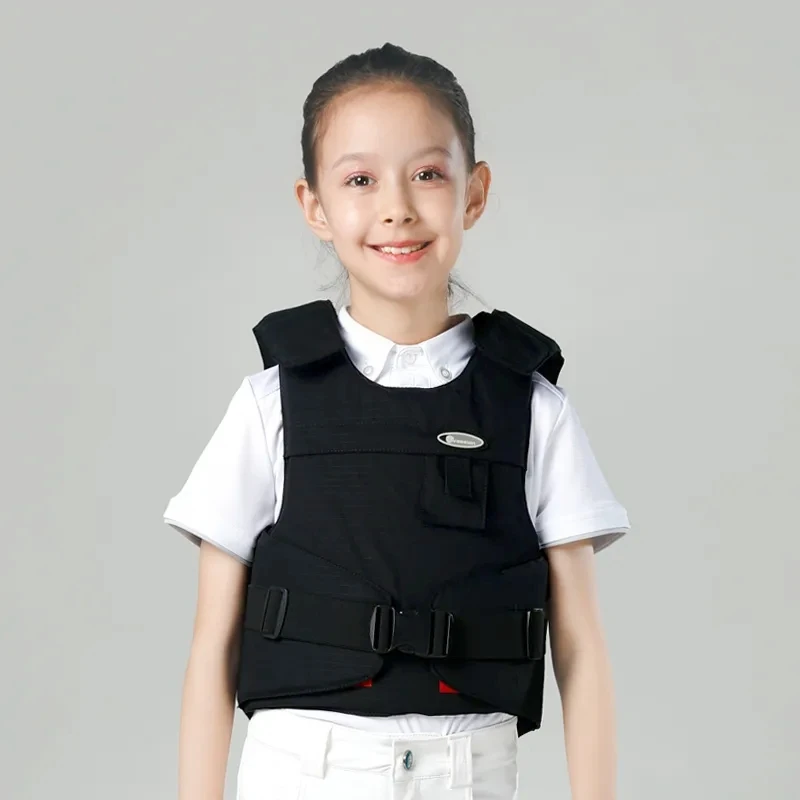 New Children's Comfortable Riding Training Equestrian Vest Bady Protector Boy Riding Horses Vest Girls Body Protection Unisex