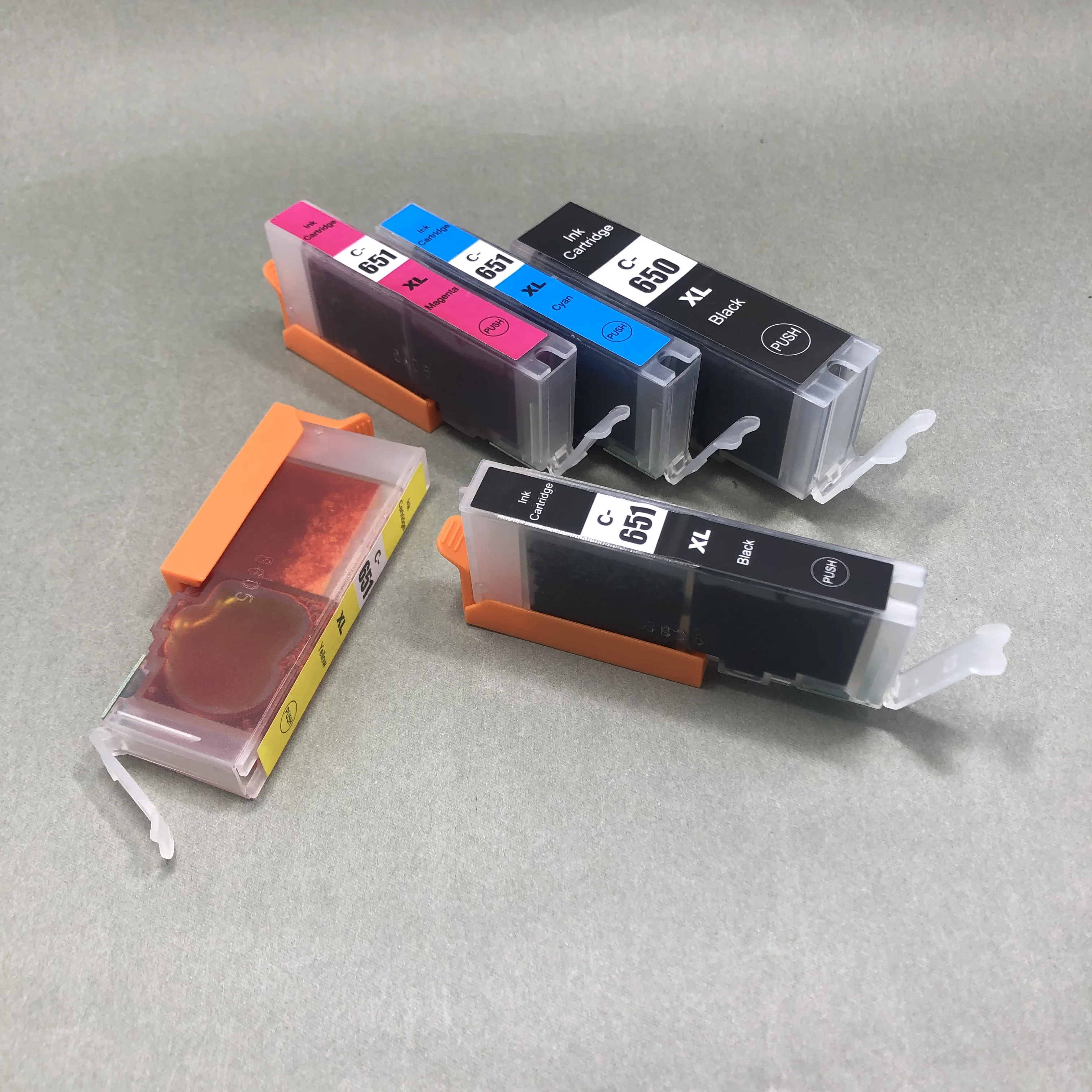 PGI-650XL CLI-651XL Compatible Ink Catridge for Canon PIXMA iP7260 iP8760 iX6860 MG6360 MG7160 MG7560 MG5460 MG5560 MG5660