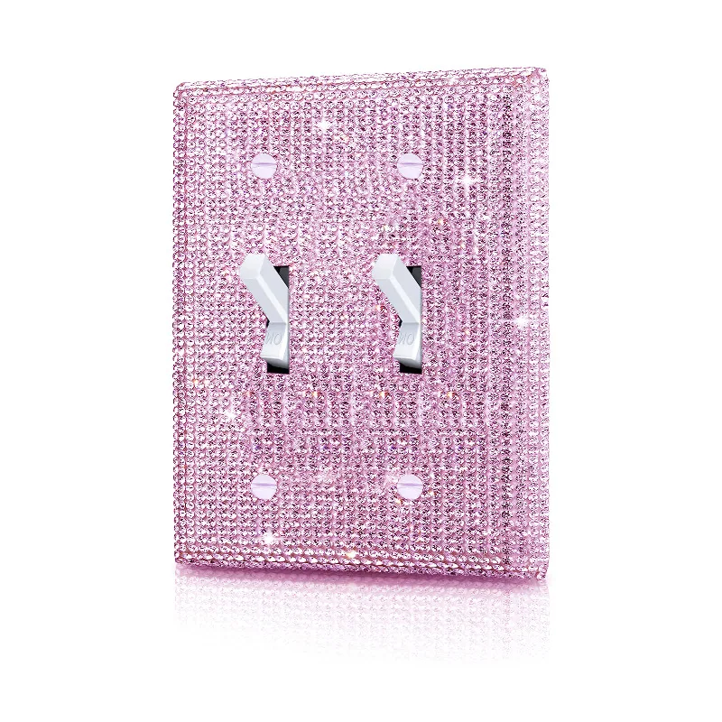 American Standard switch socket panel switch diamond panel American one position Rhinestone switch cover is available from stock