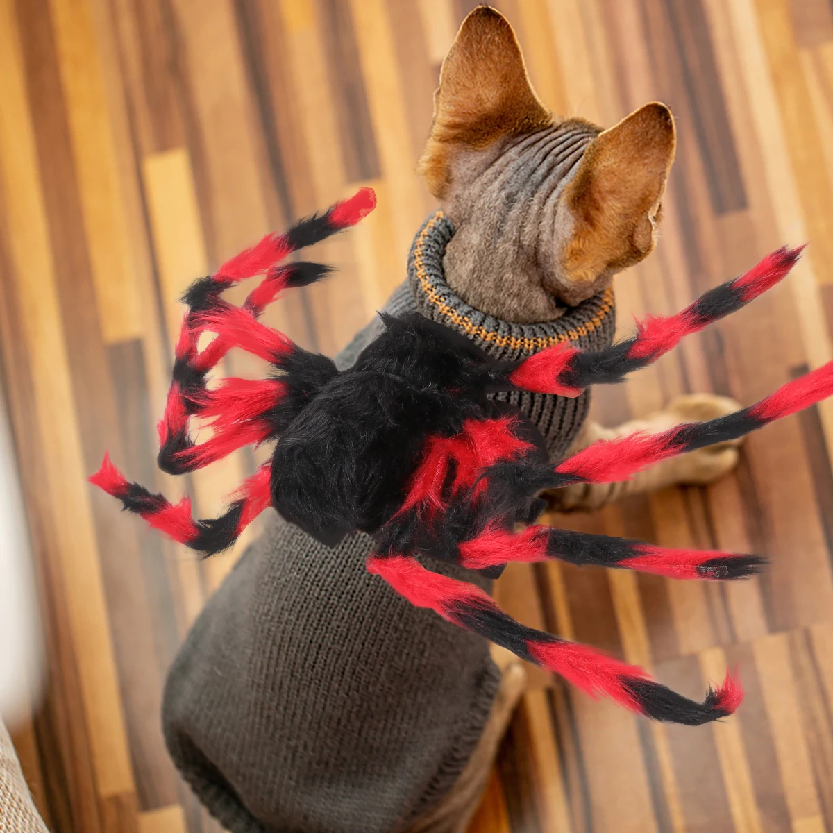 

1Pcs Pet Spider Costume Halloween Harness Creative Lightweight Dog Cat Outfit Fashion Festival Supplies Pet Cat Costume