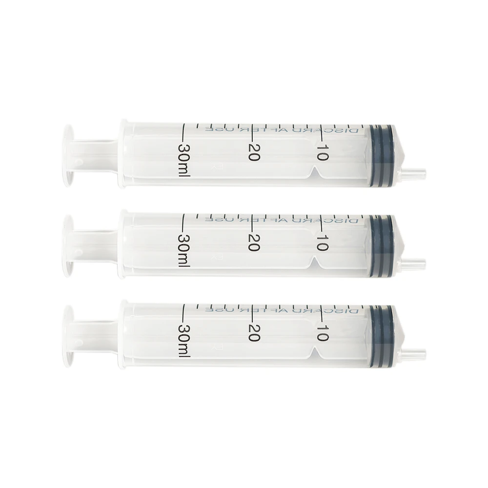 30PCS 30ml 주사기 멸균 개별 포장 영양소 측정용 수경재배, 주방 도구, 피더, 액체 분배용