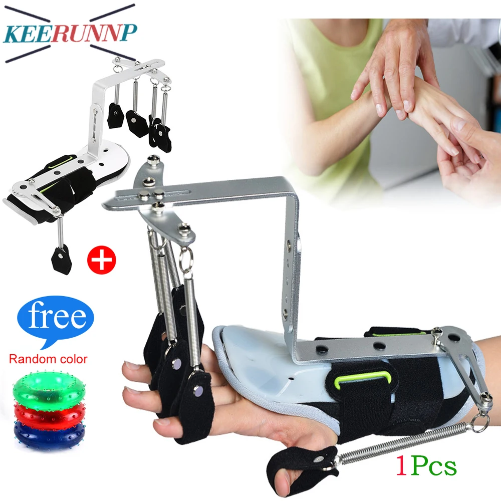 1Pcs Hand Wrist Finger Orthotics Training Device Wrist Finger Orthosis Brace Hands Finger Muscle Strength Rehabilitation Trainer