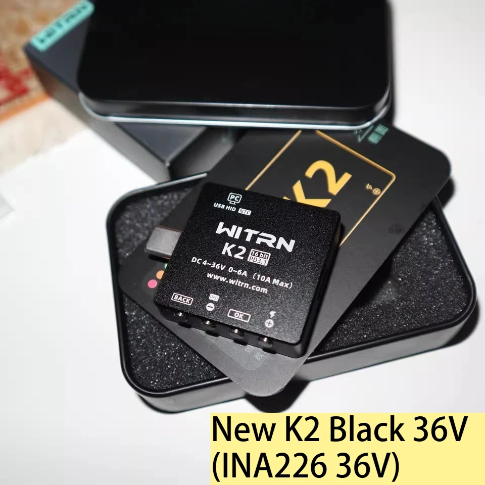 New large screen K2 tester, aluminum alloy shell, USB voltmeter and ammeter