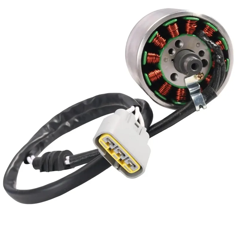 Rotor Stator Coil Voltage Rectifier Gasket Genrator Cover SET for Motorcycle FZ1-N FZ1-S FZ8-N FZ8-S YZF-R1 2SH-81450-00
