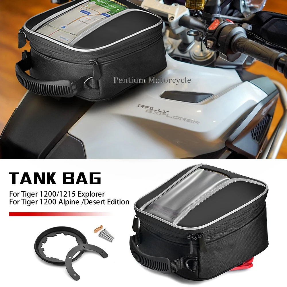 

Fuel Tank Bag For Tiger 1200 1215 XCa XCx XRt XRx Explorer Tiger1200 Alpine Desert Edition Motorcycle Bag Luggage Multi-Function