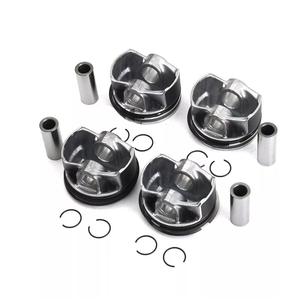 4pcs 11259468870 Pistons & Rings Set CR 11:1 for BMW 120i 320i 420i 520i X1 X2 X3 X4 Mini Cooper S F30 F56 G20 G30 B48 2.0T