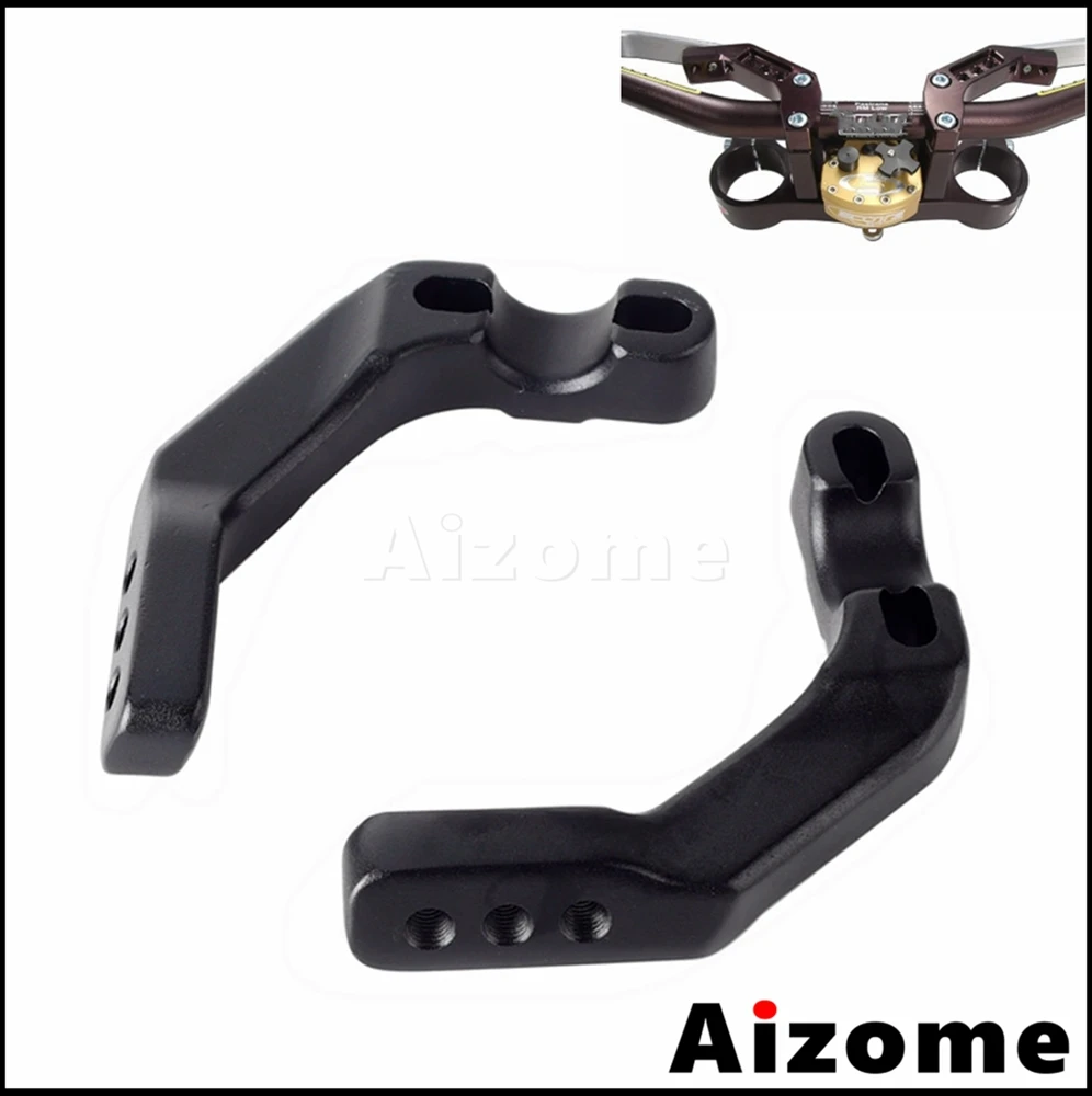 Unviersal Motorcycle 22mmm 28mm Handlebar Hand Guards Mount Bracket For Honda CRF 4500 230 250 150 125 Dirt Bike Handguard Clamp