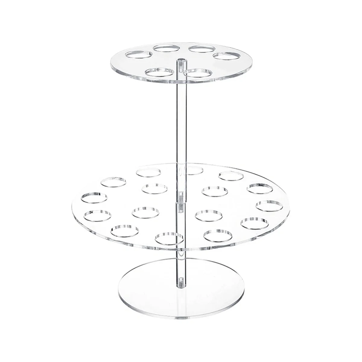 Ice Cream Cone Stand Transparent Acrylic Waffle Cone Display Stand Suitable for Party Restaurant Catering Event Supplies