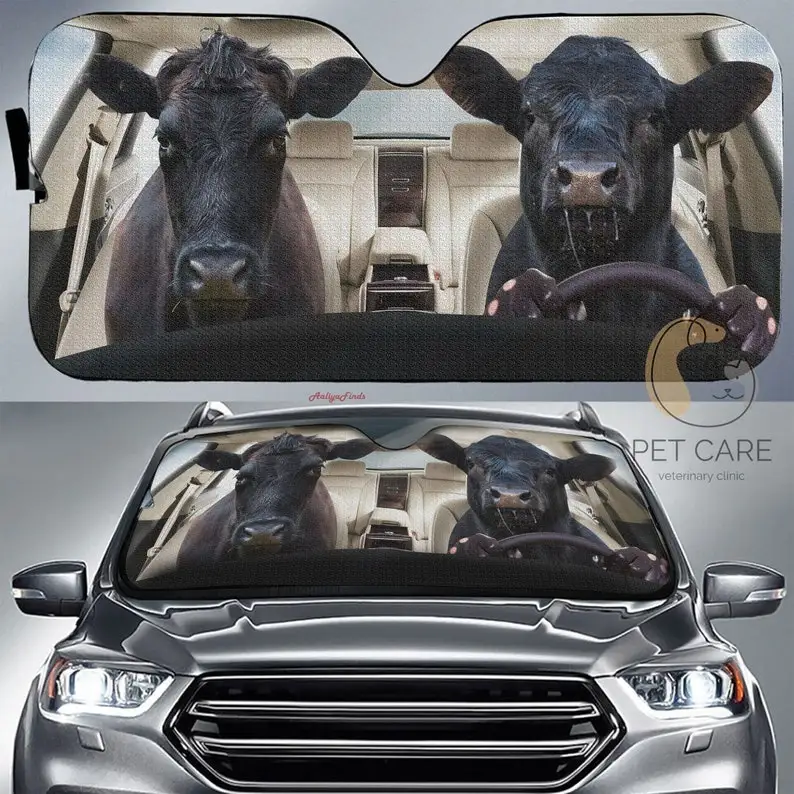 

Cattle Auto Sun Shade Gift Ideas Car Windshield Sunshade Type Window Sunshade Summer Sunscreen Custom Front Sunshade Insulation