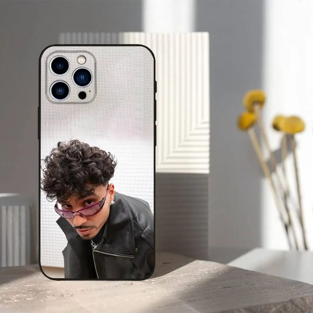 Singer A-Alvaro D-Diaz Phone Case For iPhone 16,15,14,17,13,12,11 Plus,Pro Max,XS,X,XR,SE,Mini,8,7,Soft Silicone Black Cover