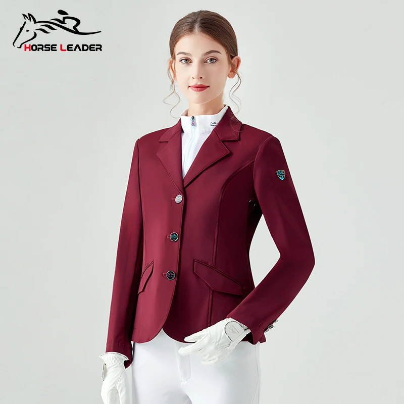 Traje de competición para mujer, chaqueta de salto transpirable, ropa de competición ecuestre, traje de equitación profesional