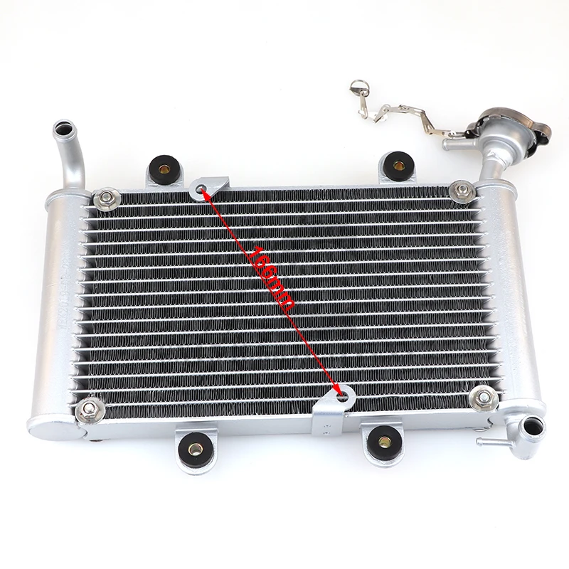 Enfriador de agua del radiador ATV adecuado para piezas de motor de vehículo todoterreno de cuatro ruedas kart 150-250CC