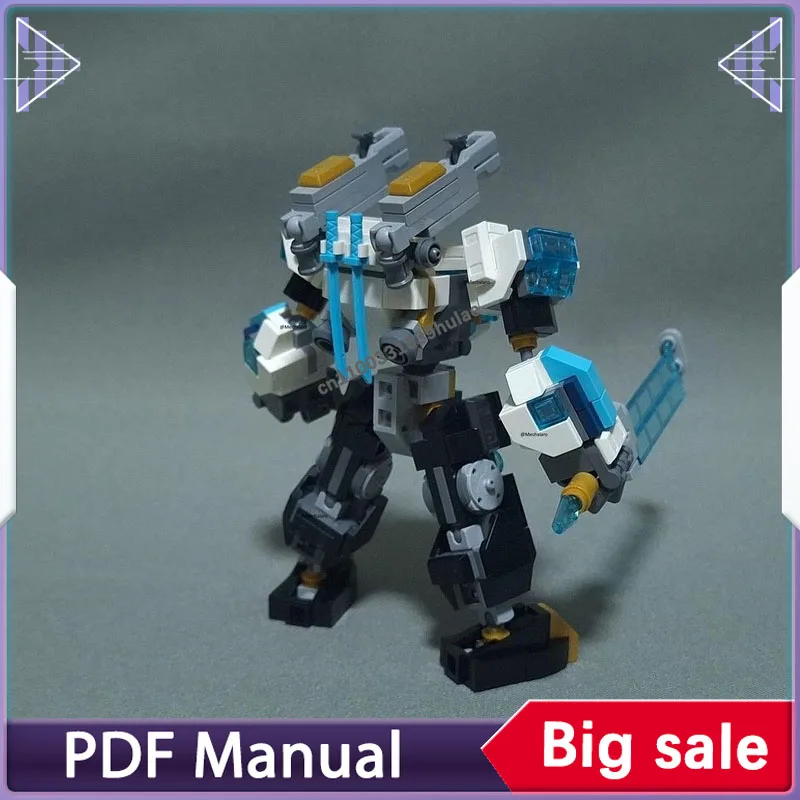 Zestaw klocków Mech Zane'a w stroju bojowym, figurki, akcesoria, dekoracja, klocki dla dorosłych, dekoracja, prezent na Boże Narodzenie