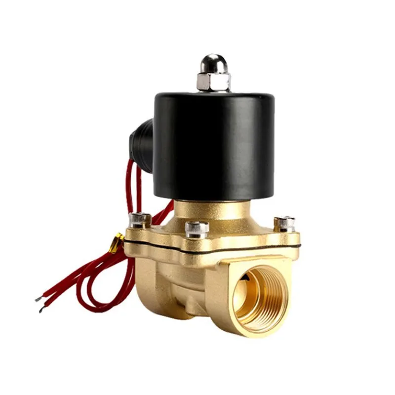 2W Solenoid Valve Normally Closed Brass DN6/8/10/15/20/25 1/4