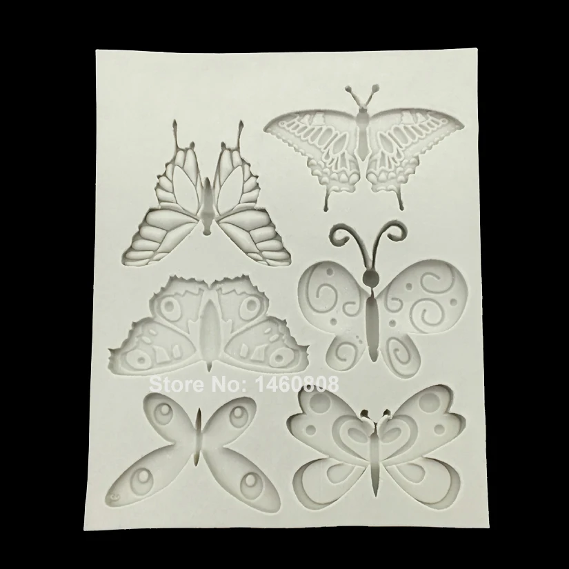 Butterfly Silicone Mold Sugarcraft Chocolate Cupcake Baking Mold Fondant Cake Decorating Tools