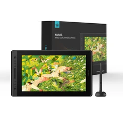 15.6 Inch Screen Huion Kamvas Pro 16 V2 Graphics Tablet Display PenTech 4.0 Stylus 16384 Levels Drawing with Adjustable Stand