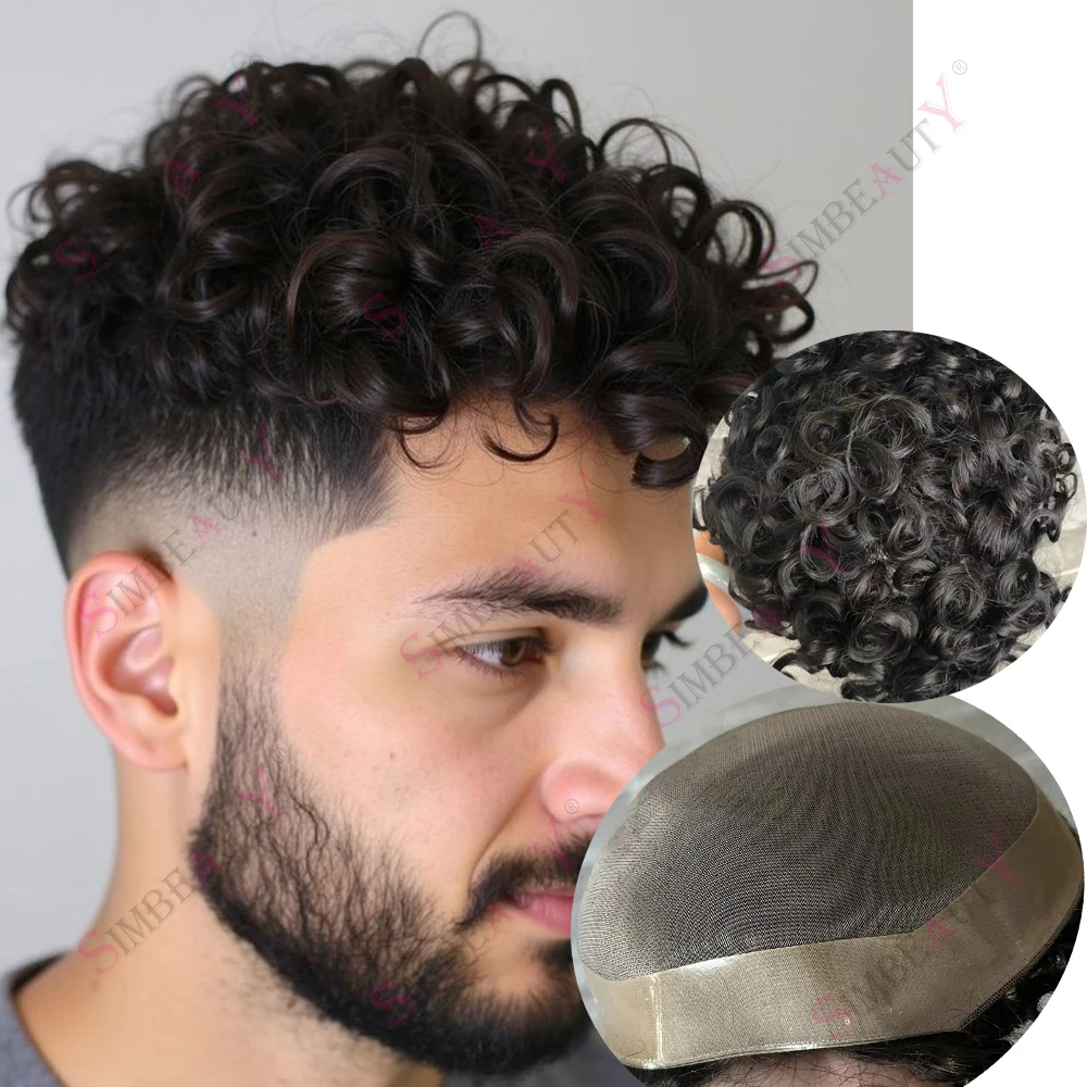 20Mm 25Mm Curly Men… - image