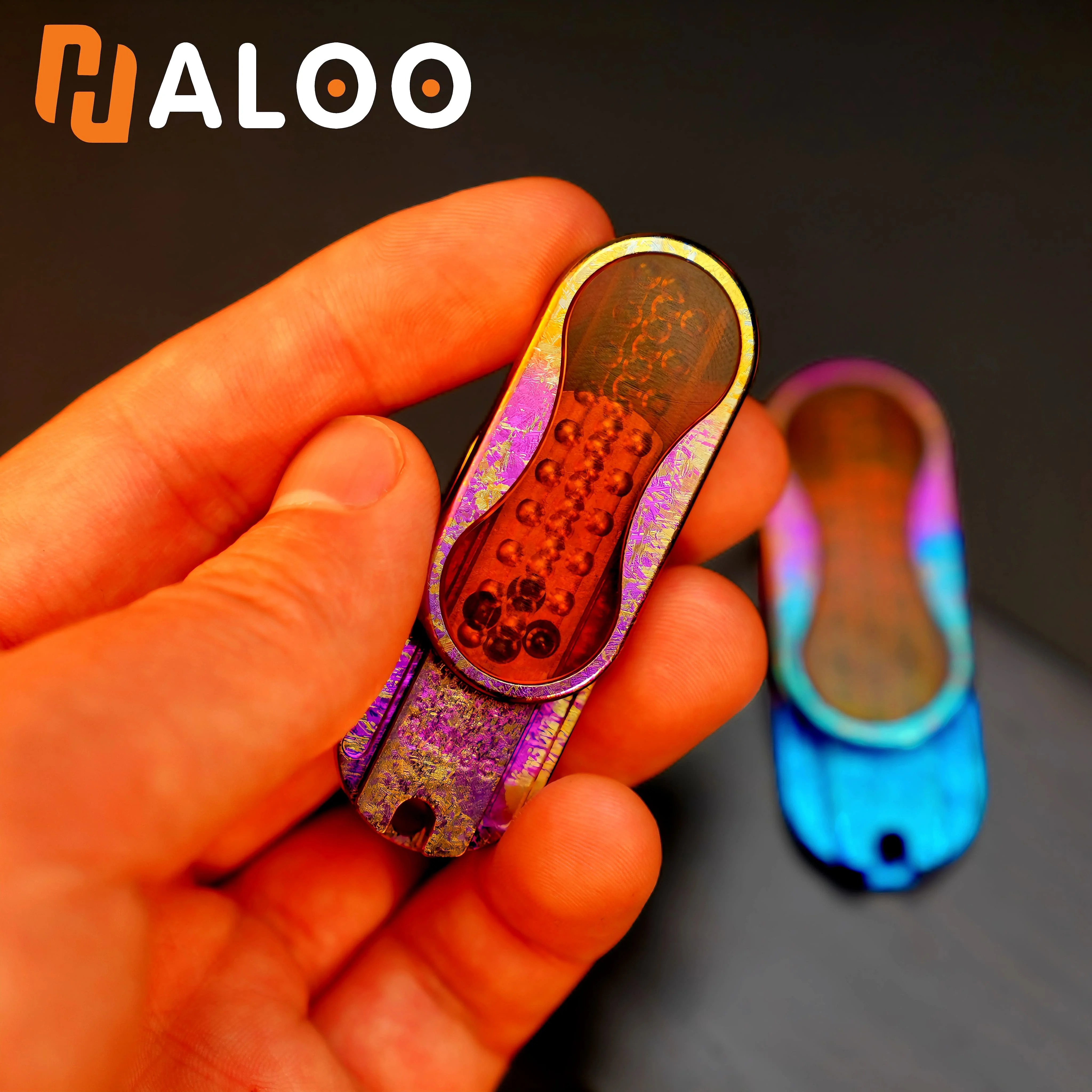 HalooPlayer Believer Fidget Toy Slider Toys Spinner and Stress Reliever Fidgets Antistress Anxiety Toy Metal Autismo EDC