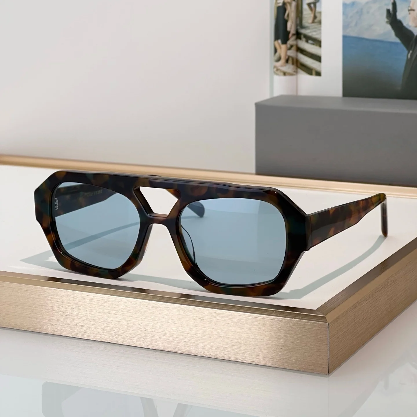 

Handcrafted RIVER Pilot Female Sunglasses UV400 Outdoor Fashion Designer Premium Quality Sunglasses Women