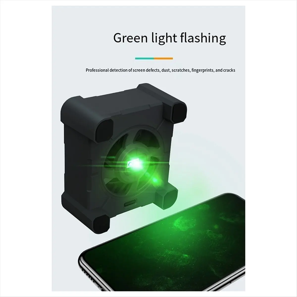 F3 6W Cooling UV Curing Fan Fast Heat Dissipation Smoke Exhaust Kit Mobile Repair UV Curing Fan ABS