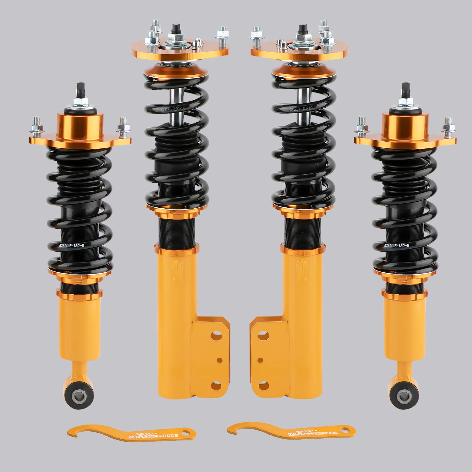 24 Damping Levels Coilovers Suspension Struts For Dodge Caliber Jeep Compass MK  Coilovers Lowering Suspension Kit