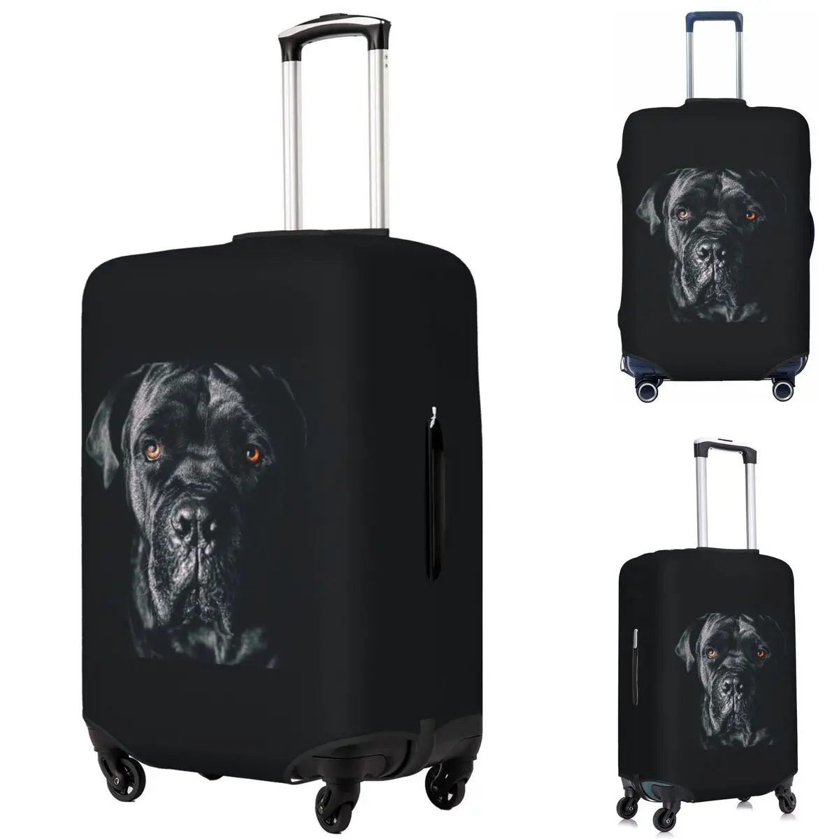 

The Art Of Dog Cane Corso - Italian Mastiff Suitcase Cover Protection Elastic Travel Luggage Protector Covers for 18-32 Inch